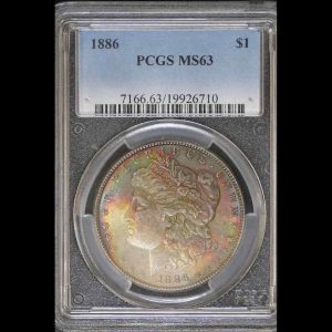 1886 Morgan Dollar