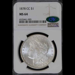 1878 CC Morgan Dollar