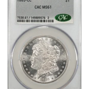 1885-CC Morgan Dollar