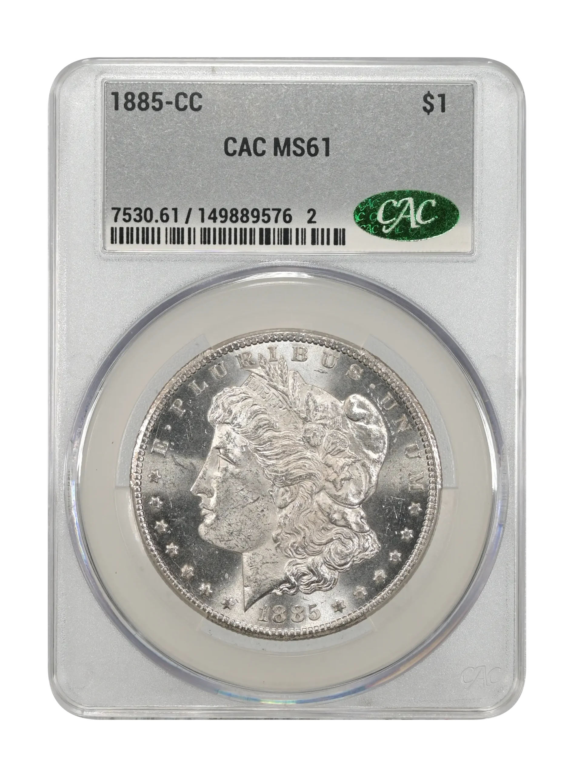 1885-CC Morgan Dollar