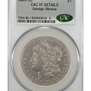 1889-CC Morgan Dollar